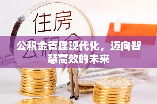 三山公积金管理现代化，迈向智慧高效的未来